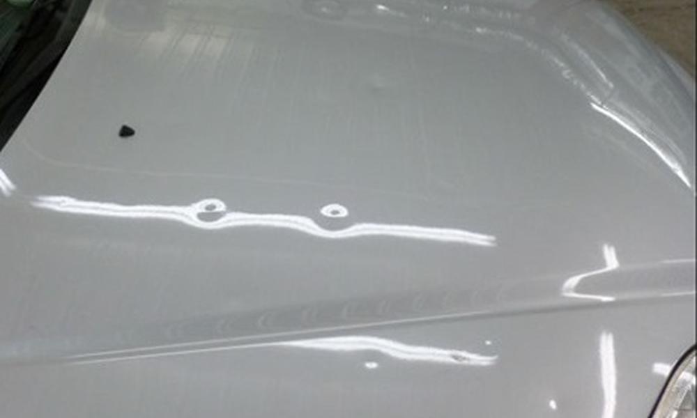 Before: 2010 Subaru Impreza - Hood